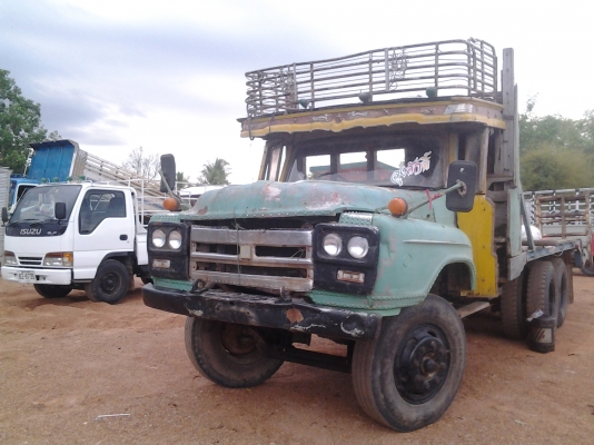 ISUZU TX เครื่อง EH700 หางปลาพับได้ สิบล้อเพลาเดียว ไม่มีทะเบียนครับพี่น้อง