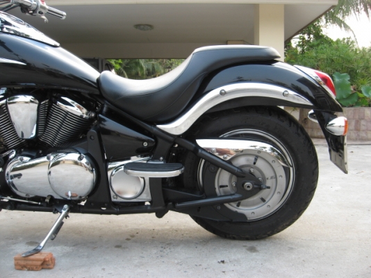 ขาย kawasaki vulcan 900 ปี 2007 รถศูนย์ทะเบียนพร้อมโอน