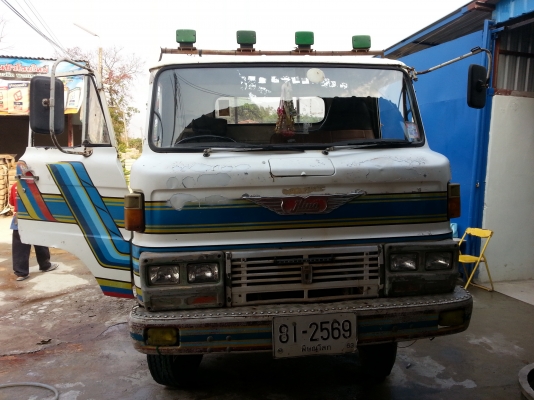 ขายรถ6ล้อHENO KM350 ท้ายลาด