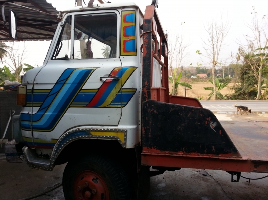 ขายรถ6ล้อHENO KM350 ท้ายลาด