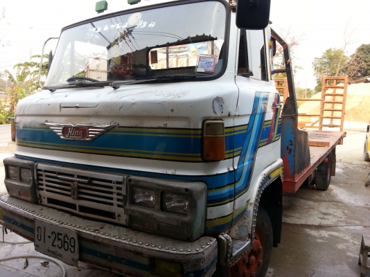 ขายรถ6ล้อHENO KM350 ท้ายลาด