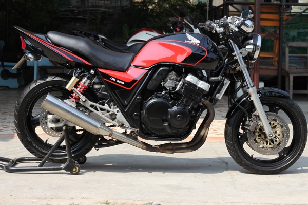 ขาย CB400 ปี94 อินวอย+สรรพสามิต แท้ เก็บงานแล้วครับ