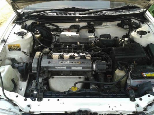 ขาย Toyota สามห่วง ไม่เคยติดแก็ส ไม่เคยทำแท็กซี่ เครื่อง 1600 สภาพดีมาก พร้อมใช้งานแม็ก 15" ล้นๆๆ เครื่องแน่น ราคา 89,000 บาท