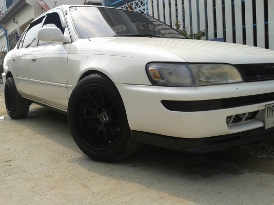 ขาย Toyota สามห่วง ไม่เคยติดแก็ส ไม่เคยทำแท็กซี่ เครื่อง 1600 สภาพดีมาก พร้อมใช้งานแม็ก 15" ล้นๆๆ เครื่องแน่น ราคา 89,000 บาท