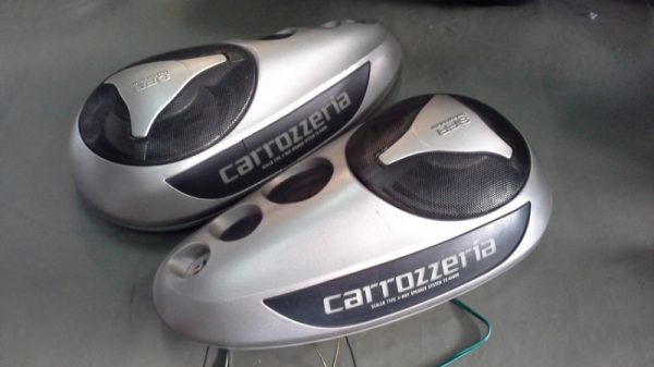 ลำโพงกล่อง Pioneer แบบ 4 แชแนล แยกเสียง เบส กลาง แหลม