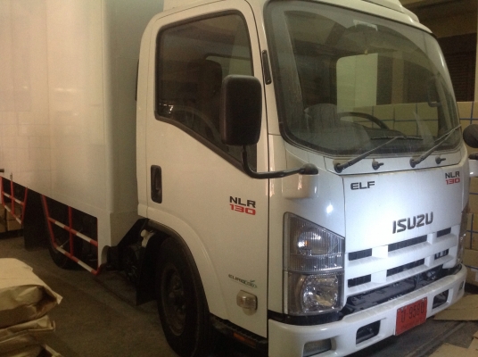 Isuzu Elf NLR 130 ใหม่ ติดตู้อลูมิเนียม