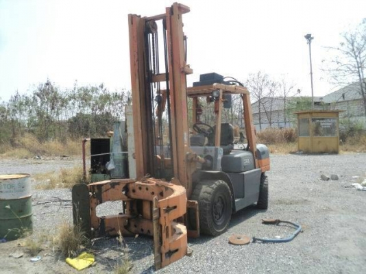 TCM FG 35T8 ขนาด3.5ตัน เสาสูง5430มม. เกียร์ออร์โต้ เครื่องยนต์เบนซิล-แก็ส2ระบบตัวหนีบหมุน4กระบอกไฮโดรลิค ราคาต่อรองได้0816161541