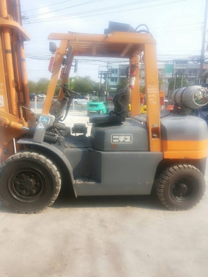 TCM FG 35T8 ขนาด3.5ตัน เสาสูง5430มม. เกียร์ออร์โต้ เครื่องยนต์เบนซิล-แก็ส2ระบบตัวหนีบหมุน4กระบอกไฮโดรลิค ราคาต่อรองได้0816161541