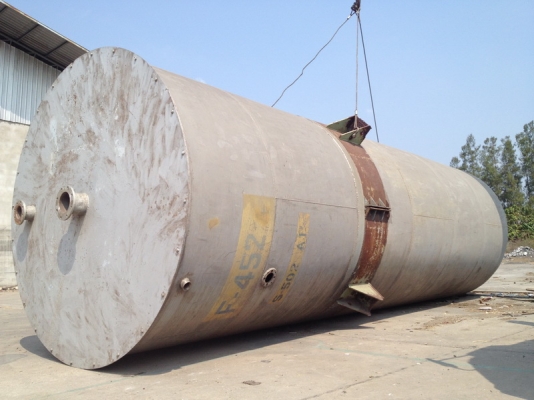 ขาย Silo แสตนเลส สภาพสวย ฝาเปิดได้ ขนาด 29,000 ลิตร และ 34,000 ลิตร จำนวน 8 ใบ