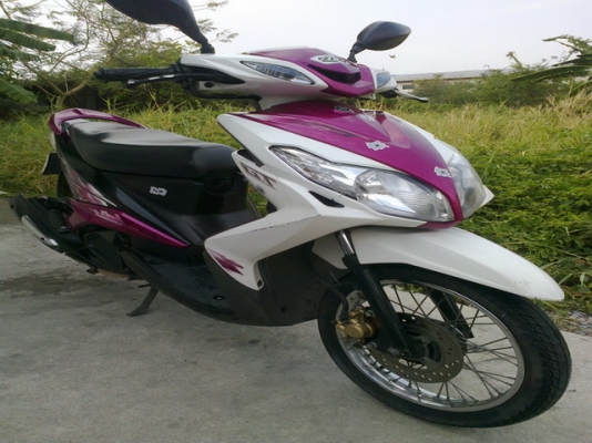 ขายMio125 ปี53 สีขาวชมพูดำ รถบ้านเดิมๆ
