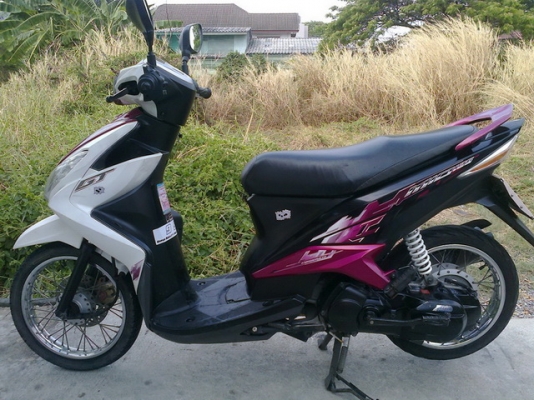 ขายMio125 ปี53 สีขาวชมพูดำ รถบ้านเดิมๆ
