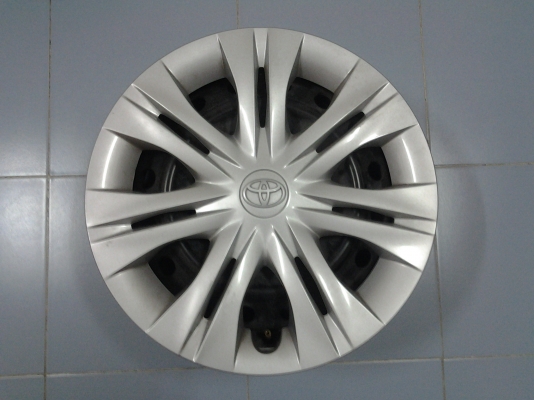 ขายกระทะล้อขอบ15"VIGO CHAMP ป้ายแดง 5รู114.3พร้อมฝาตบ สวยๆครับ