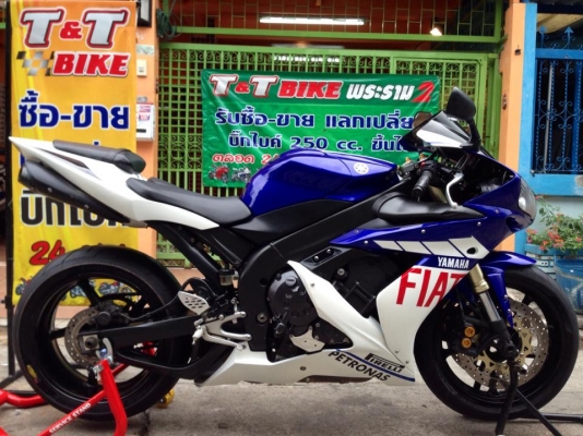 ต้ำพระราม2ขาย YAMAHA R1ปี2005 เอกสารอินวอย์สรรพสามิตแท้ชุดเต็มครบทุกฉบับ รถวิ่งมา3xxxx โล ระบบไฟใช้ได้ครบ