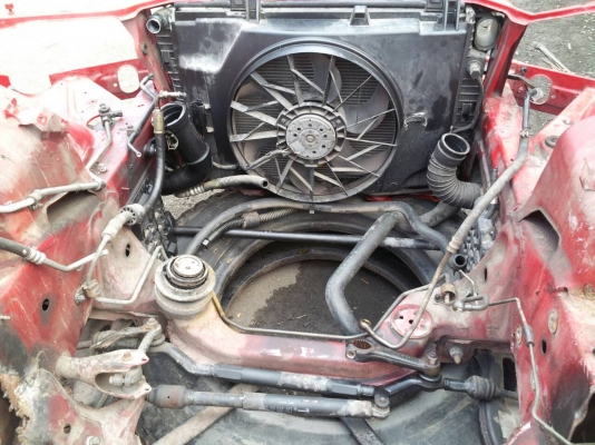 แพหน้า-หม้อน้ำ-แผงแอร์-อินเตอร์คูเลอร์ SLK R170