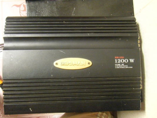 แอมคลาส AB 2CH แรง 1200 W RMS