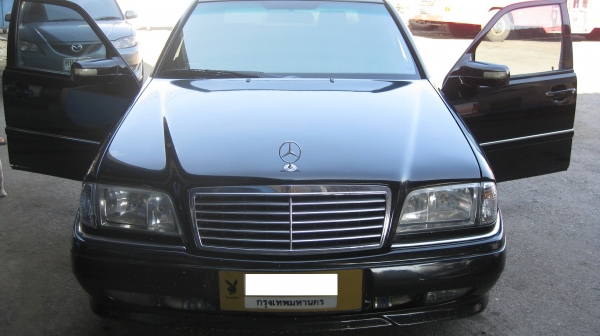 ขาย benz C280 เครื่อง 1J turbo body sunroof +LPGหัวฉ๊ด