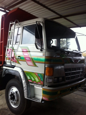 hino3ใบหปัด10ล้อดั้ม2เพาเครื่อง260กะบะมิเนียมมีระบบลากพ่วง