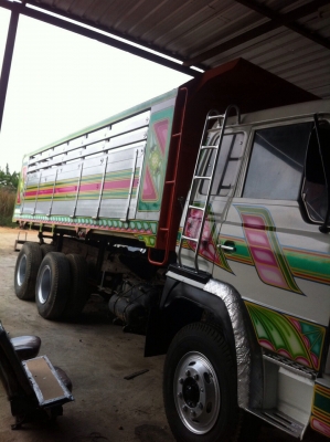 hino3ใบหปัด10ล้อดั้ม2เพาเครื่อง260กะบะมิเนียมมีระบบลากพ่วง