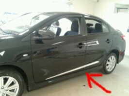 ขาย คิ้วโครเมี่ยม แต่งข้างรถALL-NEW-VIOS ขาย คิ้วโครเมี่ยม แต่งข้างรถALL-NEW-VIOS