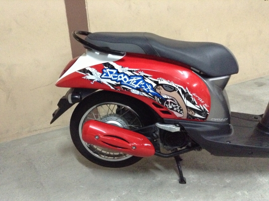 ขาย!!! สกู๊ปปี้ไอ ปี55 รถเครื่องดีคับ ทะเบียนครบ ภาษีไม่หมด