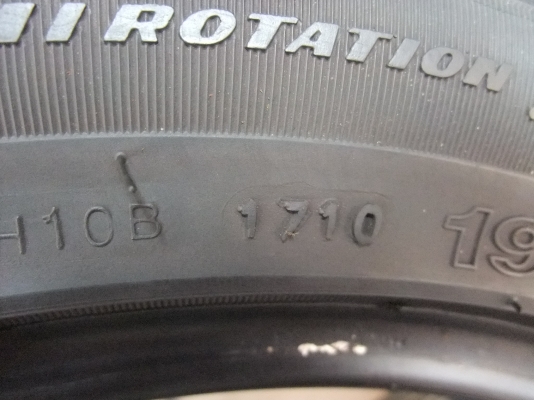 ยาง Thunderer 195/50/15 ปี 10