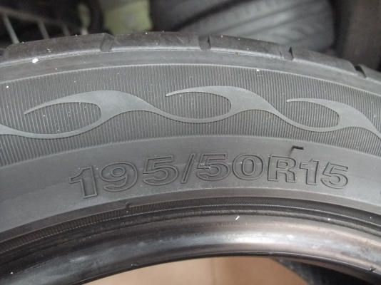 ยาง Thunderer 195/50/15 ปี 10