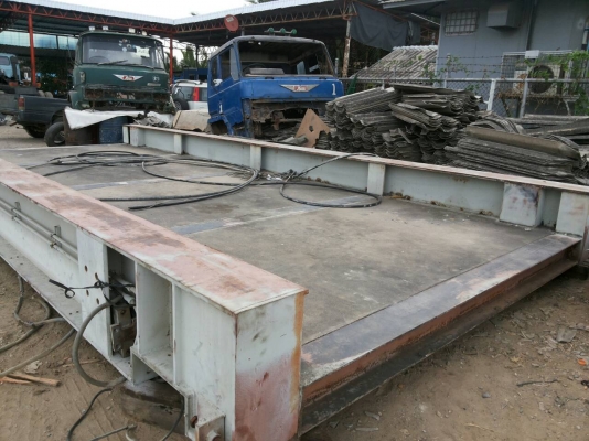 ขายเครื่องชั่งน้ำหนักแบบโหลดเซลขนาด60ตัน สภาพดี ถูกๆ