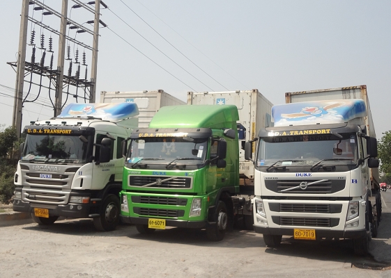 บ.จ.ก ยู.ดี.เอ. โลจิสติกส์ ขนส่ง รับบริการขนส่งสินค้า งานนิคมอุตสาหกรรม