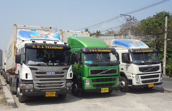 บ.จ.ก ยู.ดี.เอ. โลจิสติกส์ ขนส่ง รับบริการขนส่งสินค้า งานนิคมอุตสาหกรรม