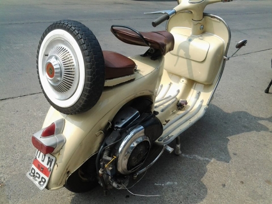 ขาย vespa 64 อินเดีย เครื่องpx อิตาลี no book พร้อมขี่ ราคา 34,500 บาทครับ