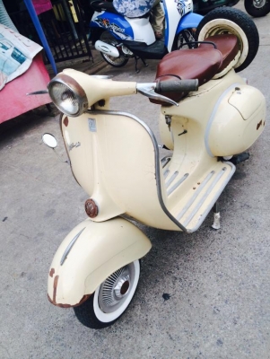 ขาย vespa 64 อินเดีย เครื่องpx อิตาลี no book พร้อมขี่ ราคา 34,500 บาทครับ