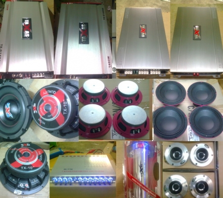 เครื่องเสียงชุดใหญ่แรงๆ ถูกมาก 10 นิ้ว