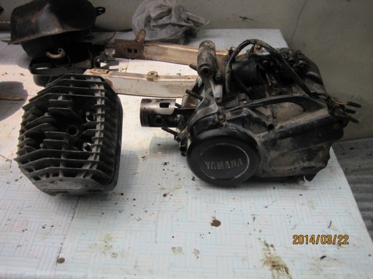 อะไหล่ Yamaha JR120 ขายกันถูกๆตามสภาพ