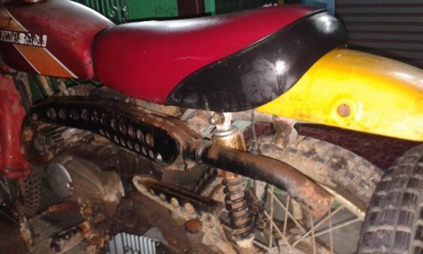 ขายวิบาก Kawasaki KE100 หรือ G5 รถหายากเดิมๆแห้งๆสภาพดีราคา 7500 บาทครับ