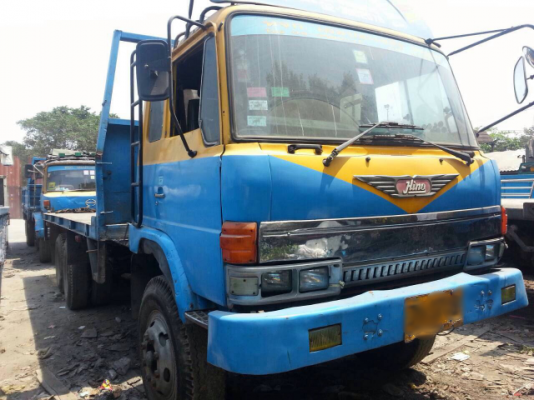ขายรถบรรทุกสิบล้อ HINO KT725 วางเครื่อง HO7D 1 เพลา หัว F18 พื้นเรียบ ยังไม่ลงเล่มมี Invoice ให้