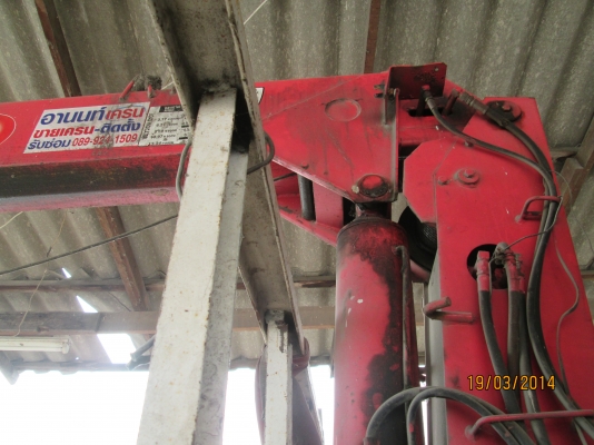 ISUZU-10ล้อ.หัวร๊อคกี้.2เพลา.สโลว์กลาง.เครื่องWO6E.เทอร์โบว์.ติดเครนทานาโด้3.5ตัน.4ปลอก3ชัก.ท้องV..ราคา750.000บ