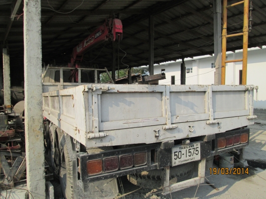 ISUZU-10ล้อ.หัวร๊อคกี้.2เพลา.สโลว์กลาง.เครื่องWO6E.เทอร์โบว์.ติดเครนทานาโด้3.5ตัน.4ปลอก3ชัก.ท้องV..ราคา750.000บ