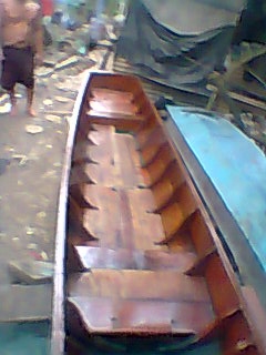 ขายเรือไม้มือสองไม้สักทองขนาด 6 เมตร พร้อมใช้งาน