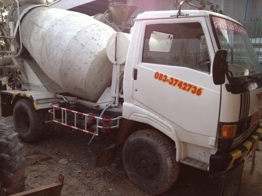 รถโม่ปูนหกล้อ ทะเบียนพร้อมโอน 3 คิว@@ขอบคุณทางเว็ปไซต์และ เฮียทางชุมแพ  ซื้อขายแล้ว