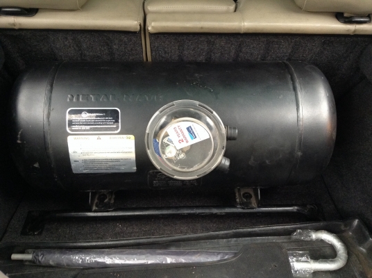 ชุดแก๊สระบบหัวฉีดอิตาลีพร้อมถังมัลติวาล์ว 58 ลิตร 7800 บาท