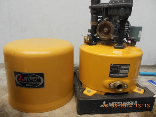 ขายปั๊มน้ำอัตโนมัติยี่ห้อ MITSUBISHI รุ่น WP-155Q