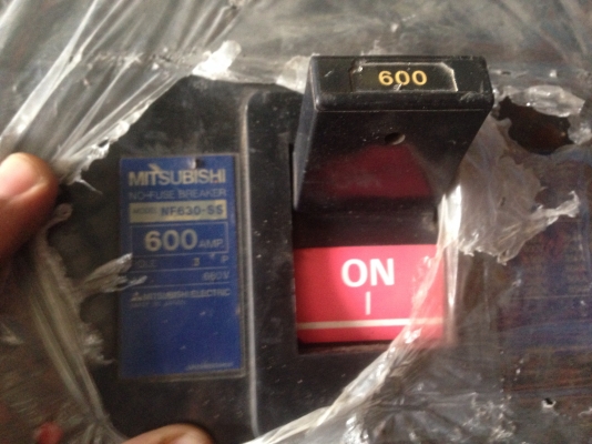 ขายเบรคเกอร์ไฟฟ้า 3 เฟส Mitsubishi ขนาด 600 Amp. 2 ตัว / 400 Amp. 1 ตัว / 300 Amp. 1 ตัว สภาพสวย พร้อมใช้งาน ขายราคา 1Amp=8 บาท ครับ ขายเบรคเกอร์ไฟฟ้า 3 เฟส Mitsubishi ขนาด 600 Amp. 2 ตัว / 400 Amp. 1 ตัว / 300 Amp. 1 ตัว สภาพสวย พร้อมใช้งาน ขายราคา 1Amp=8 บาท ครับ