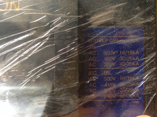 ขายเบรคเกอร์ไฟฟ้า 3 เฟส Mitsubishi ขนาด 600 Amp. 2 ตัว / 400 Amp. 1 ตัว / 300 Amp. 1 ตัว สภาพสวย พร้อมใช้งาน ขายราคา 1Amp=8 บาท ครับ ขายเบรคเกอร์ไฟฟ้า 3 เฟส Mitsubishi ขนาด 600 Amp. 2 ตัว / 400 Amp. 1 ตัว / 300 Amp. 1 ตัว สภาพสวย พร้อมใช้งาน ขายราคา 1Amp=8 บาท ครับ