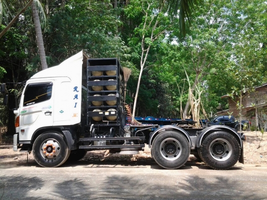 HINO FM1J  ขายกลางอากาศไปจังหวัดสระบุรีค่ะ