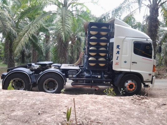 HINO FM1J  ขายกลางอากาศไปจังหวัดสระบุรีค่ะ