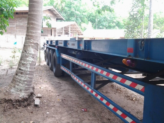 CIMC หางสามเพลาแท้  ขายกลางอากาศไปท่ามะกา ค่ะ