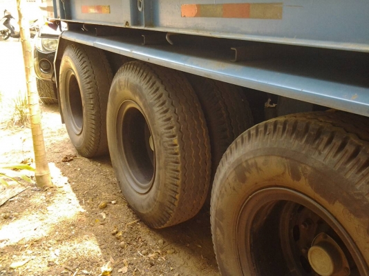 CIMC หางสามเพลาแท้  ขายกลางอากาศไปท่ามะกา ค่ะ