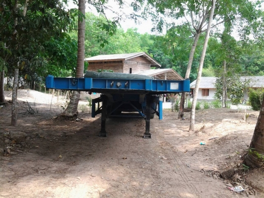 CIMC หางสามเพลาแท้  ขายกลางอากาศไปท่ามะกา ค่ะ