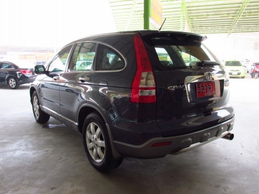 HONDA CR-V 2.4 i-VTEC 4WD สีเทาเข้ม ปี2007 การันตีความสวยโดย"แจ็กกี้"