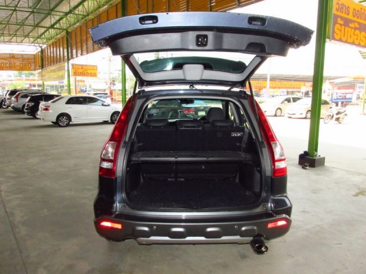 HONDA CR-V 2.4 i-VTEC 4WD สีเทาเข้ม ปี2007 การันตีความสวยโดย"แจ็กกี้"